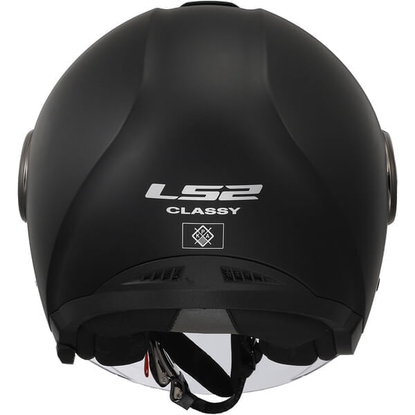 Casco LS2 620 Classy Solid Negro / Mate