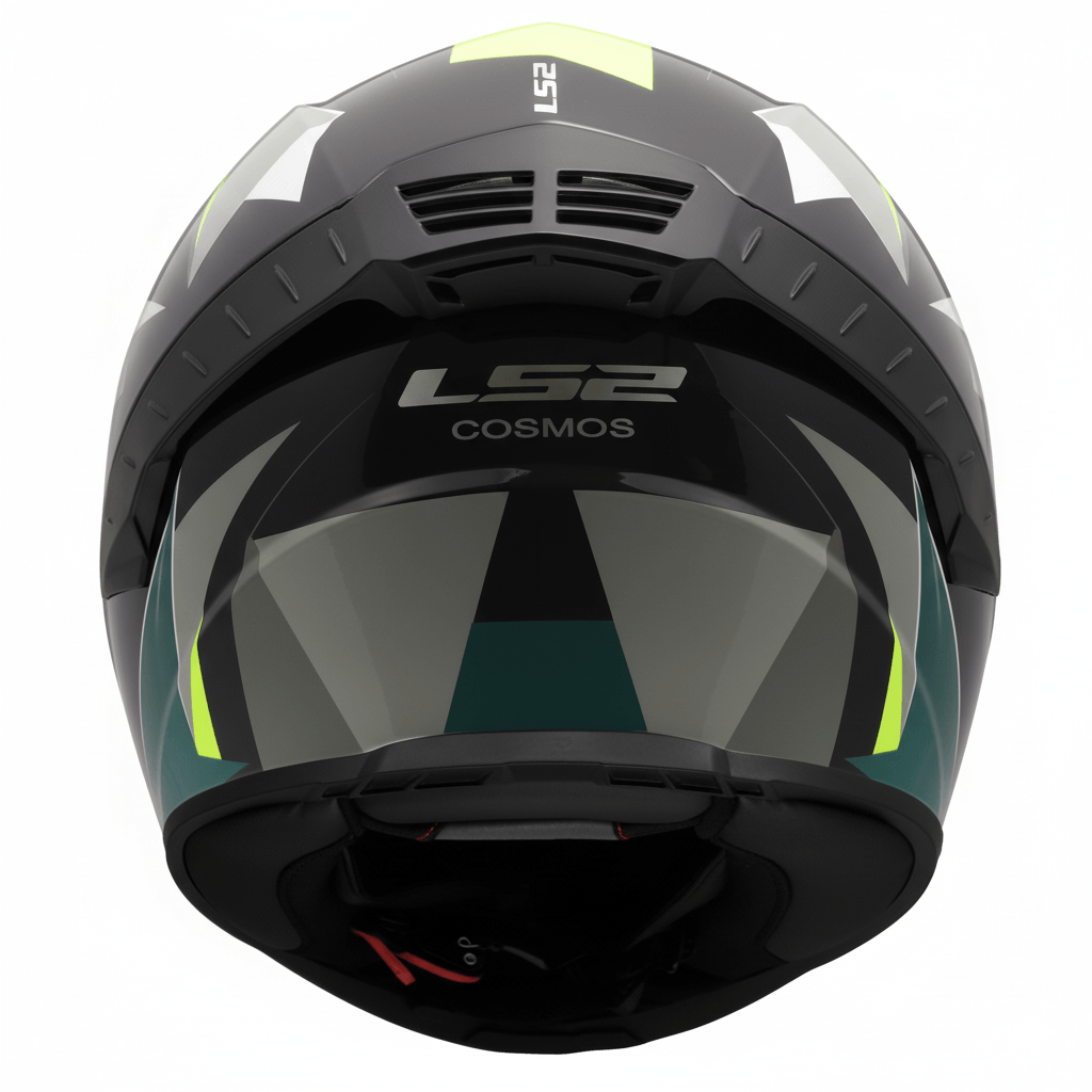 Casco LS2 816 Cosmos Astom Gris / Verde / Mate