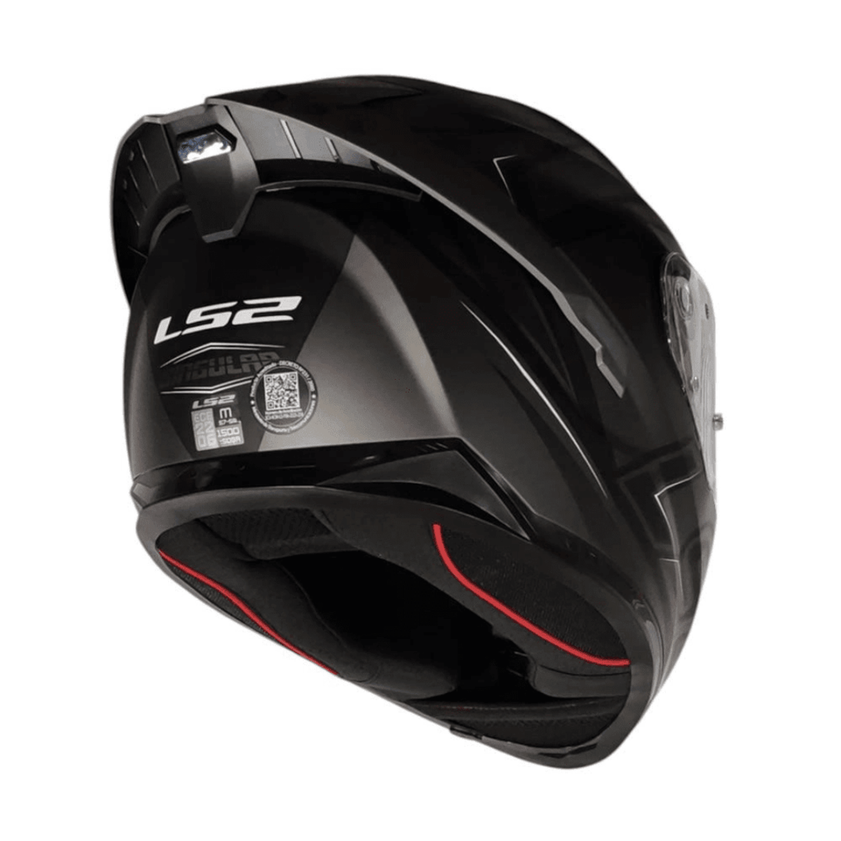 Casco LS2 806 Fusion Stingular Negro / Gris / Mate