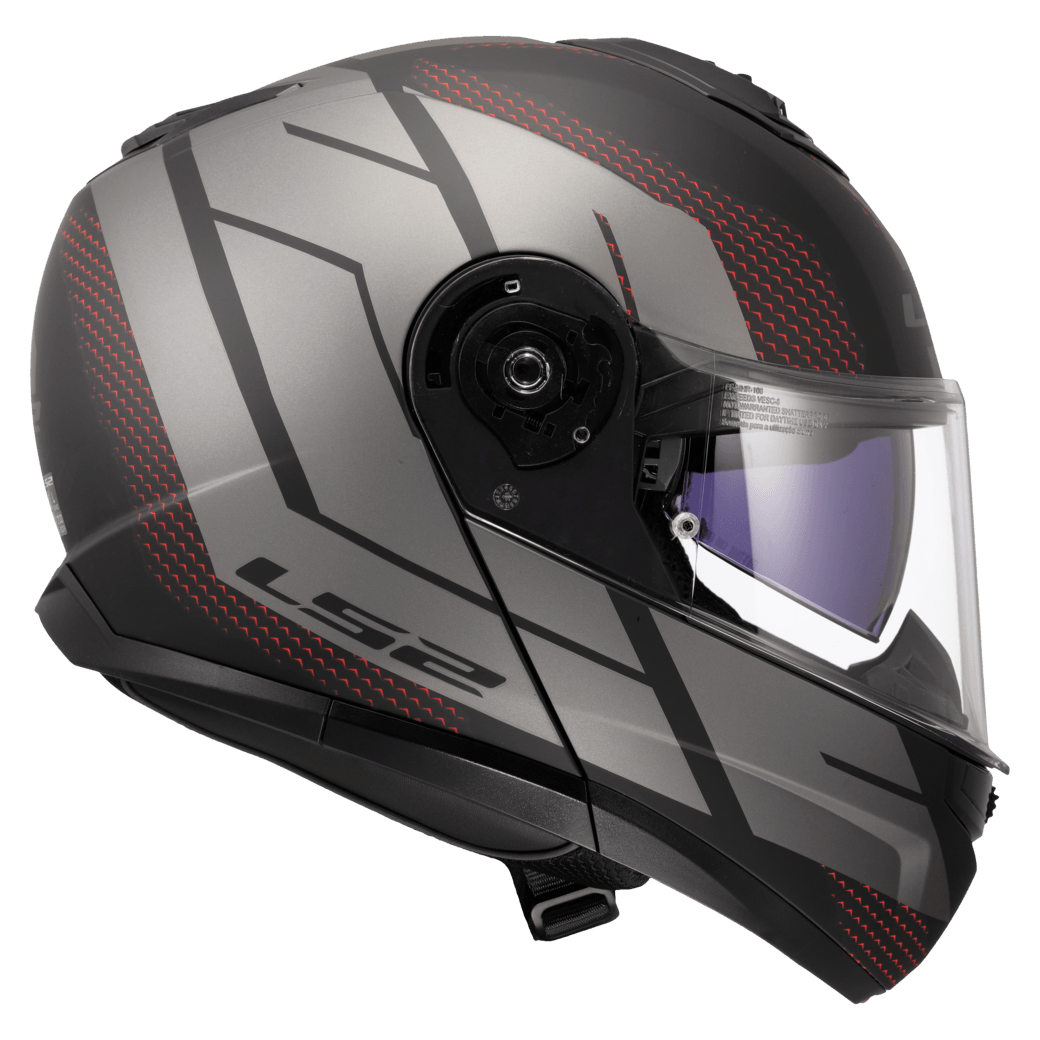 Casco LS2 908 Strobe II Code Negro / Gris / Mate