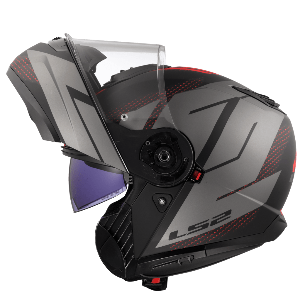 Casco LS2 908 Strobe II Code Negro / Gris / Mate
