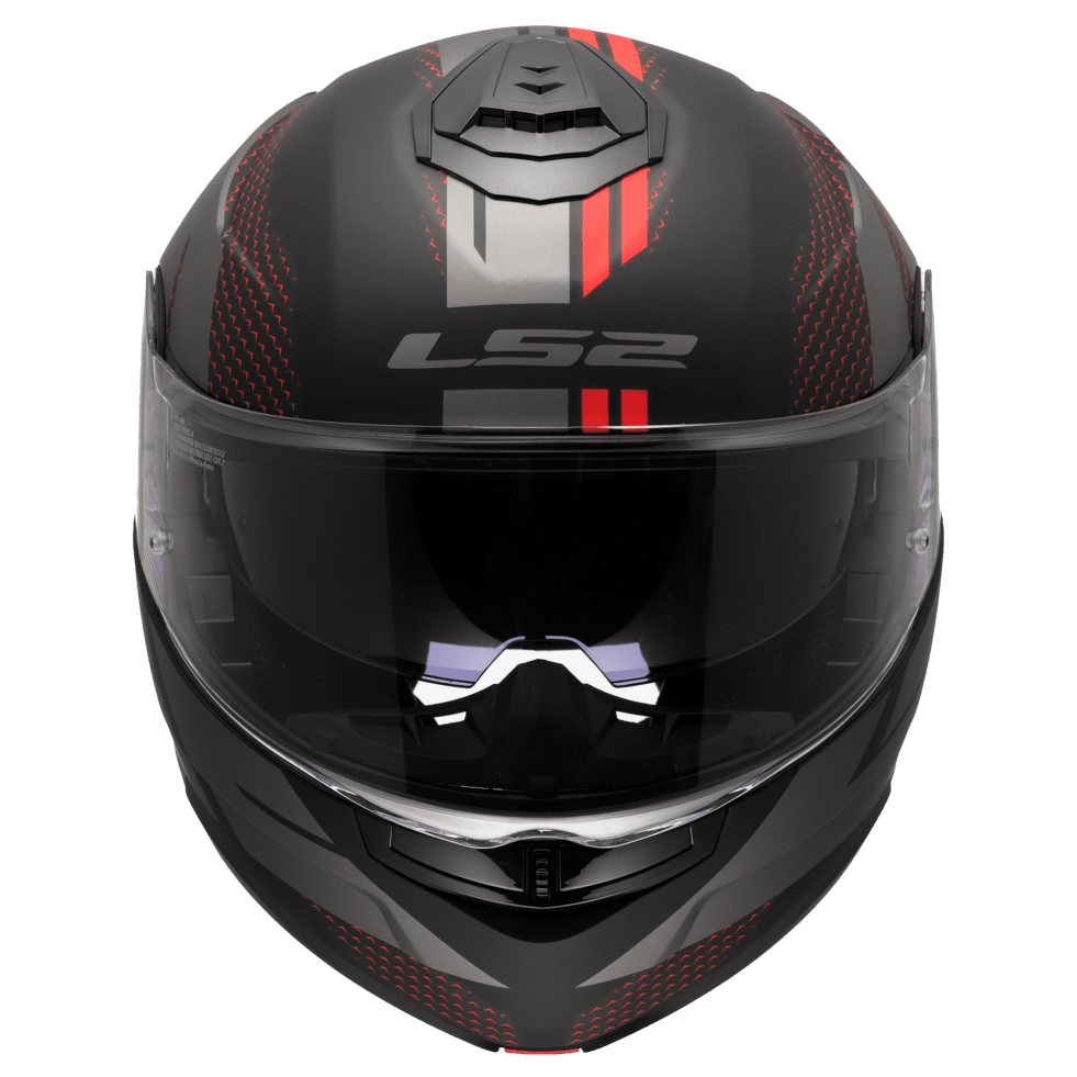 Casco LS2 908 Strobe II Code Negro / Gris / Mate