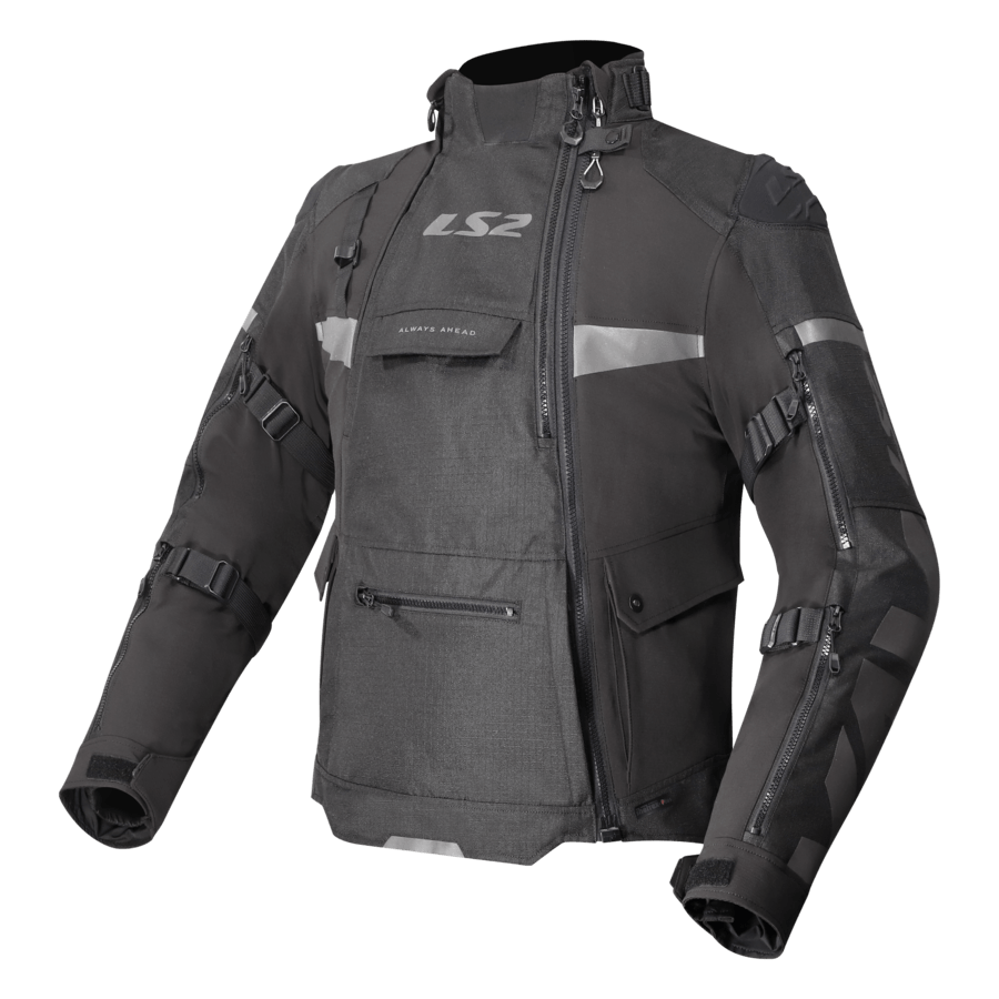 Campera LS2 X Master Hombre Negro