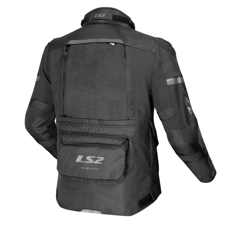 Campera LS2 X Master Hombre Negro