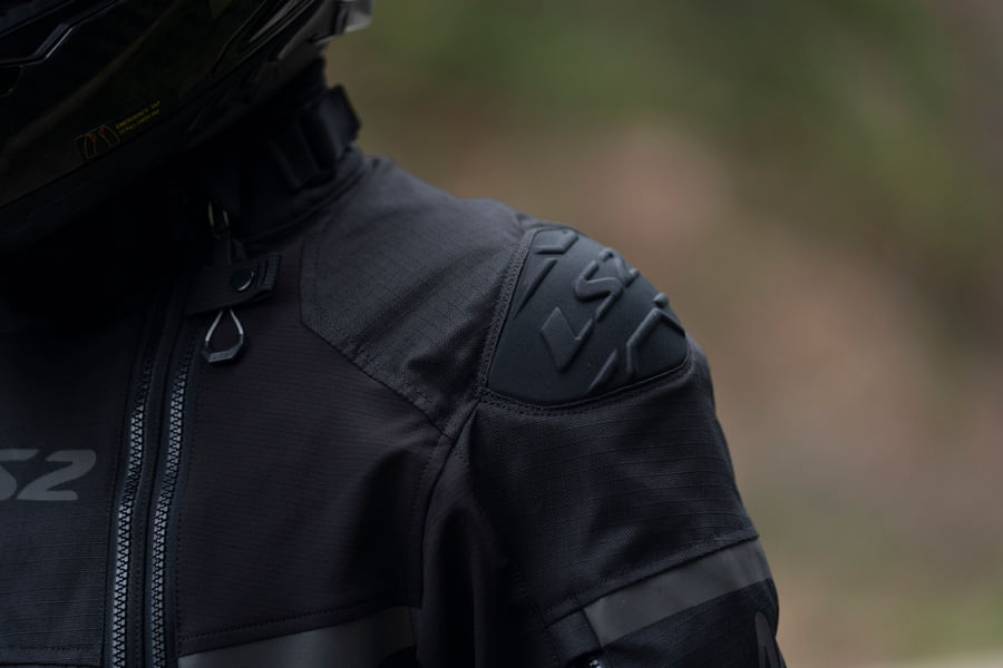 Campera LS2 X Master Hombre Negro