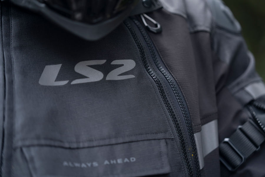 Campera LS2 X Master Hombre Negro