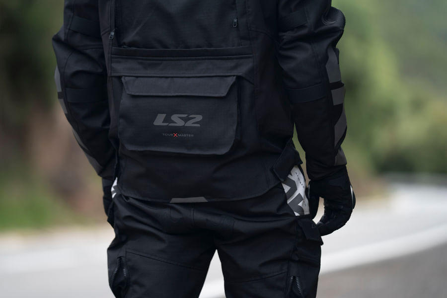 Campera LS2 X Master Hombre Negro
