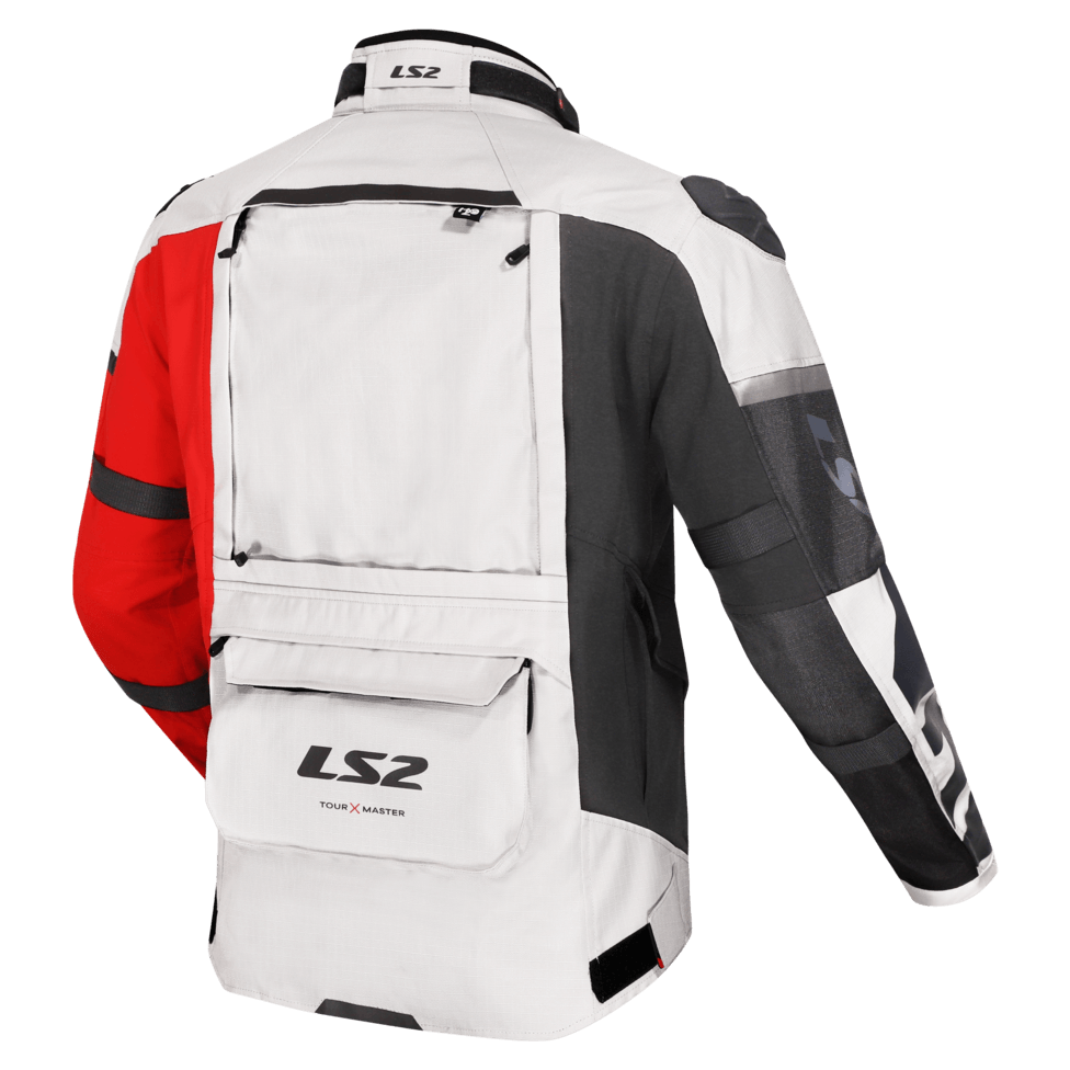 Campera LS2 X Master Hombre Gris / Negro