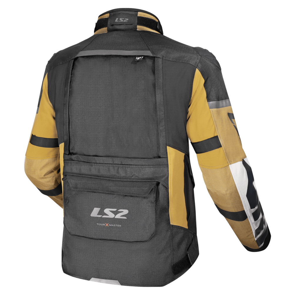 Campera LS2 X Master Sand Hombre Negro / Gris