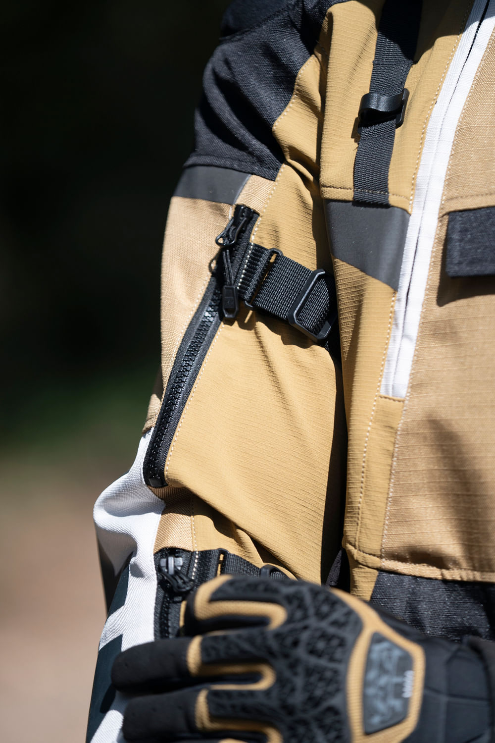 Campera LS2 X Master Sand Hombre Negro / Gris