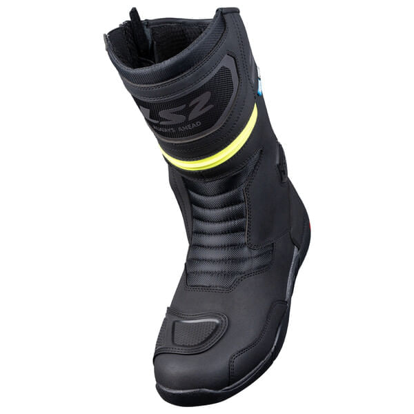 Bota LS2 Goby Hombre Negro / Amarillo