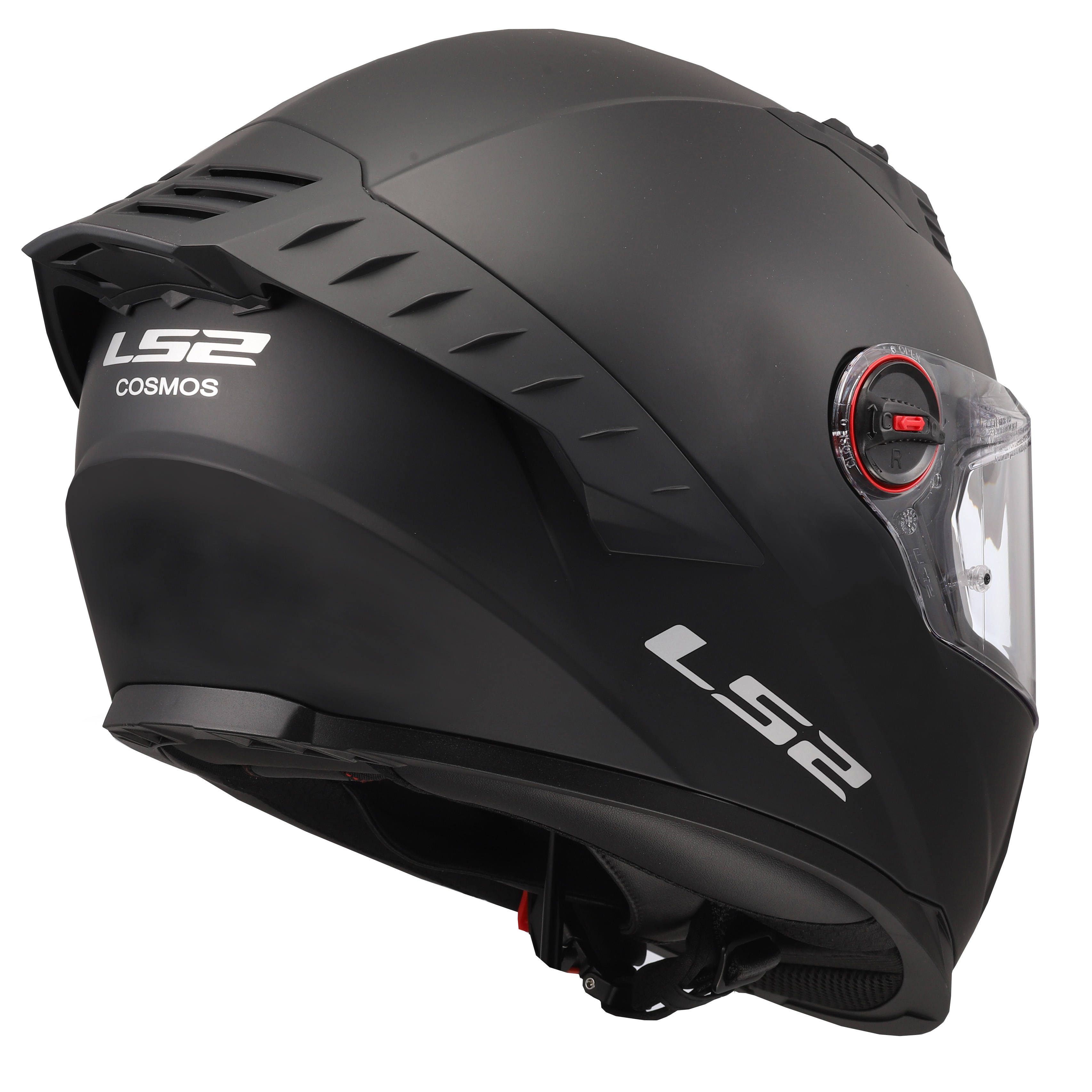 Casco LS2 816 Cosmos Solid Negro / Mate