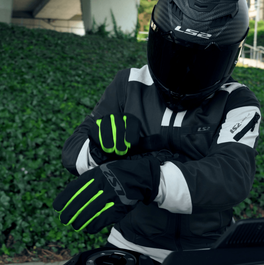 Guante LS2 Thermorain Hombre Negro