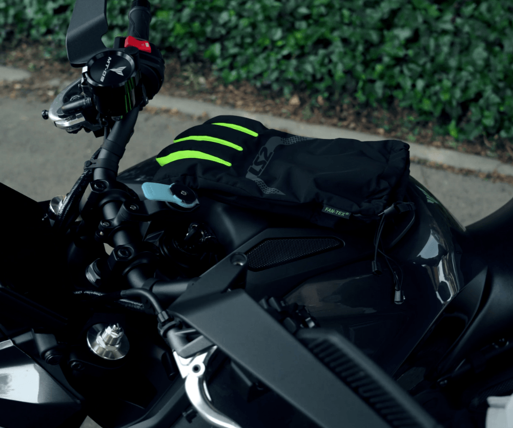 Guante LS2 Thermorain Hombre Negro