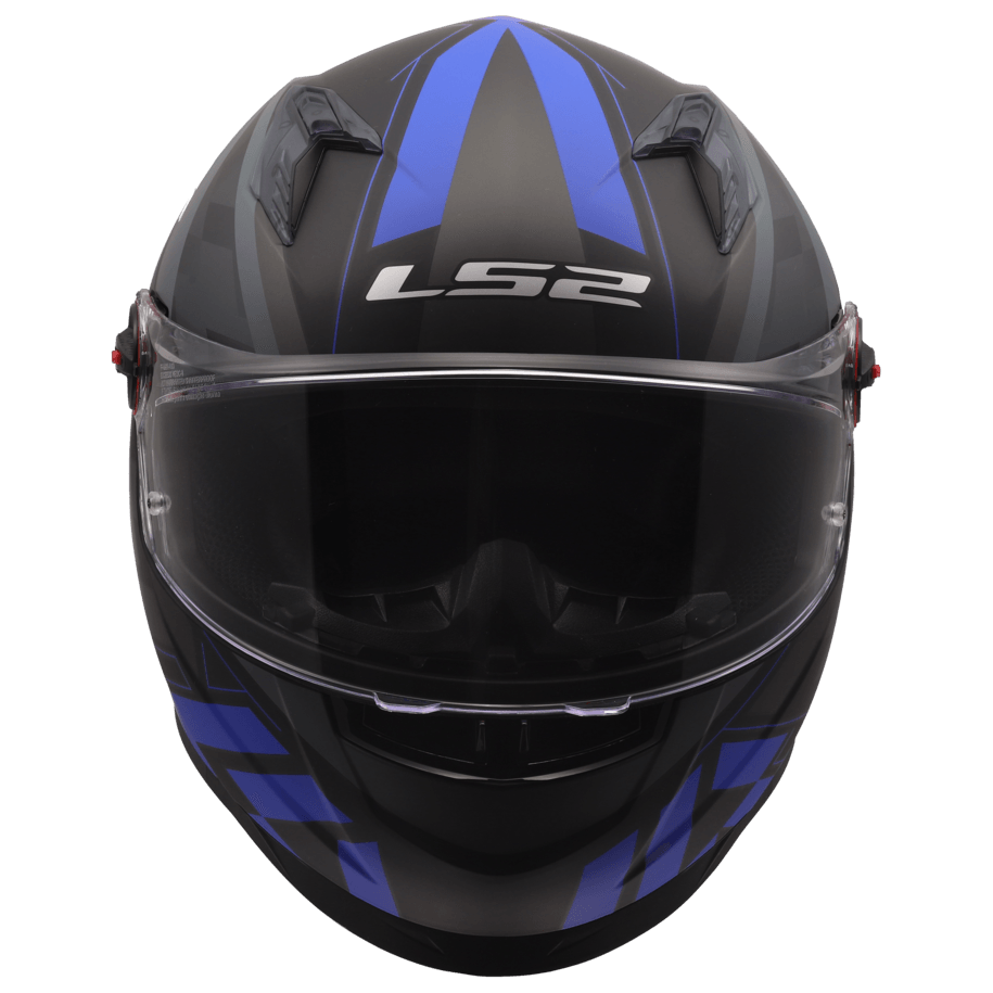 Casco LS2 816 Cosmos Paskal Negro / Azul / Mate
