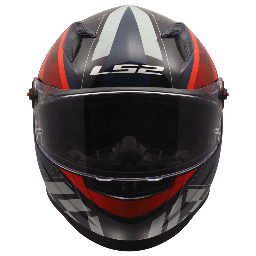 Casco LS2 816 Cosmos Paskal Negro / Rojo / Mate
