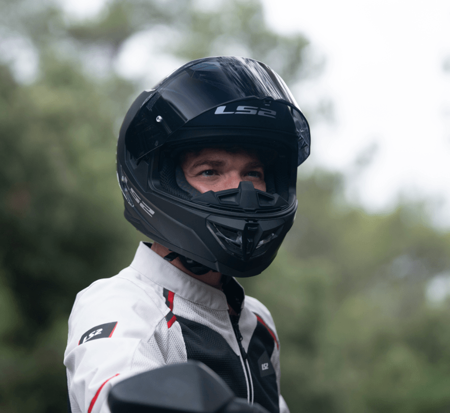 Casco LS2 818 Storm III Solid Negro / Mate