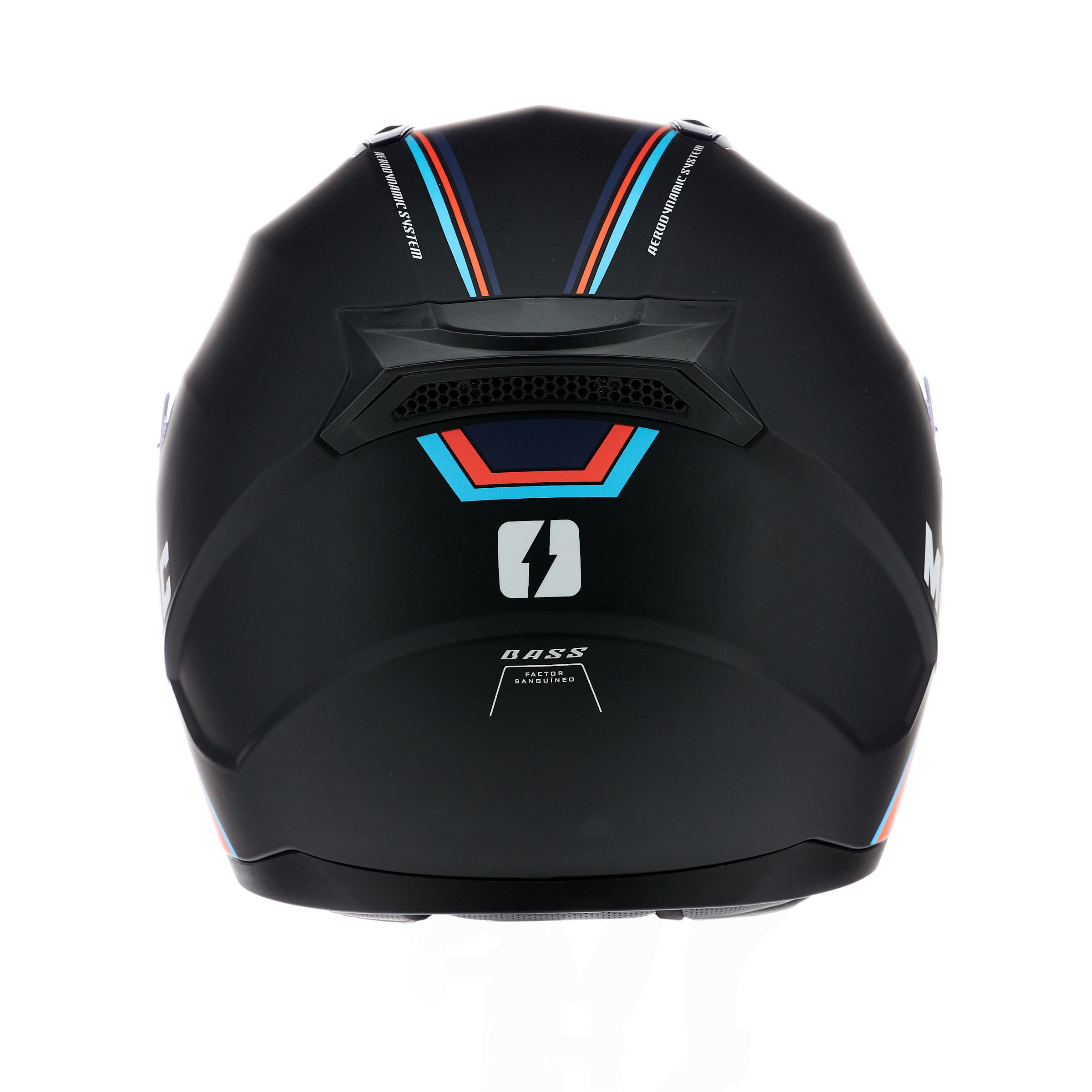 Casco MAC 067 Bass Spoon Celeste / Negro / Mate