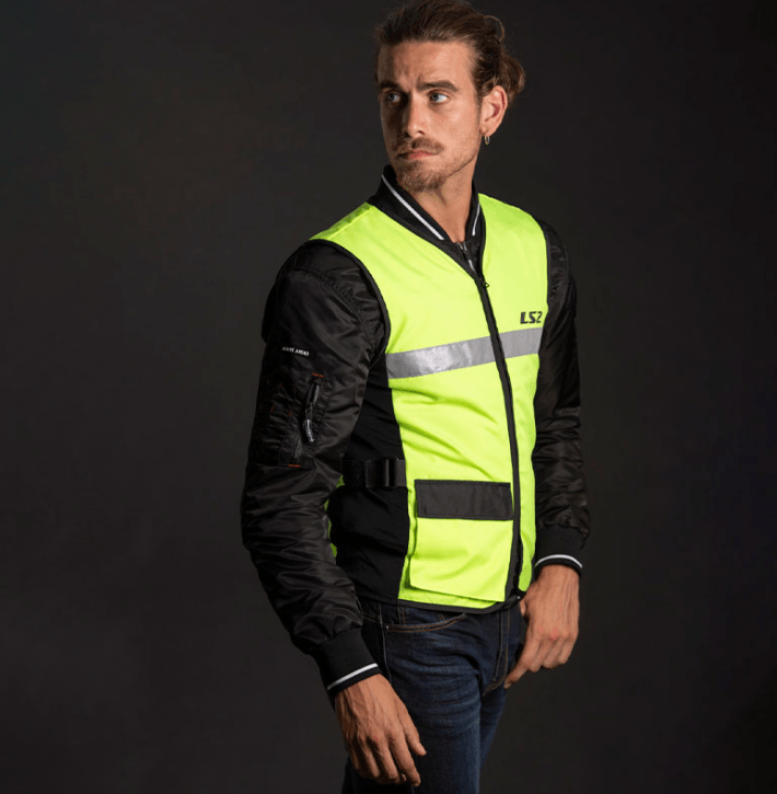 Chaleco Reflectivo LS2 Vest Amarillo