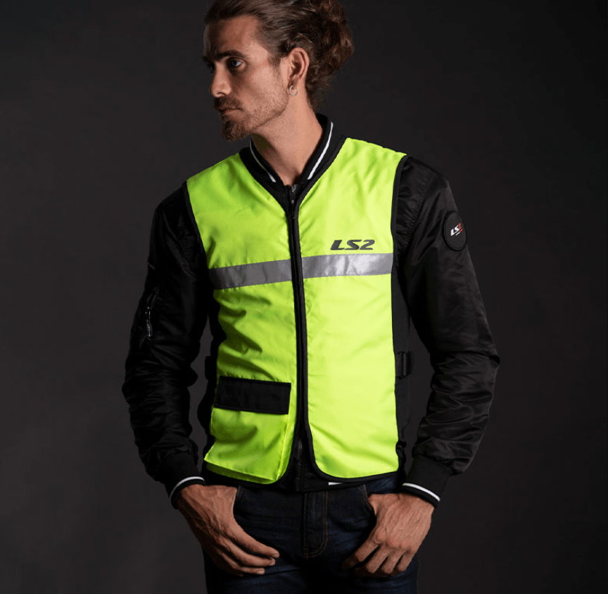 Chaleco Reflectivo LS2 Vest Amarillo