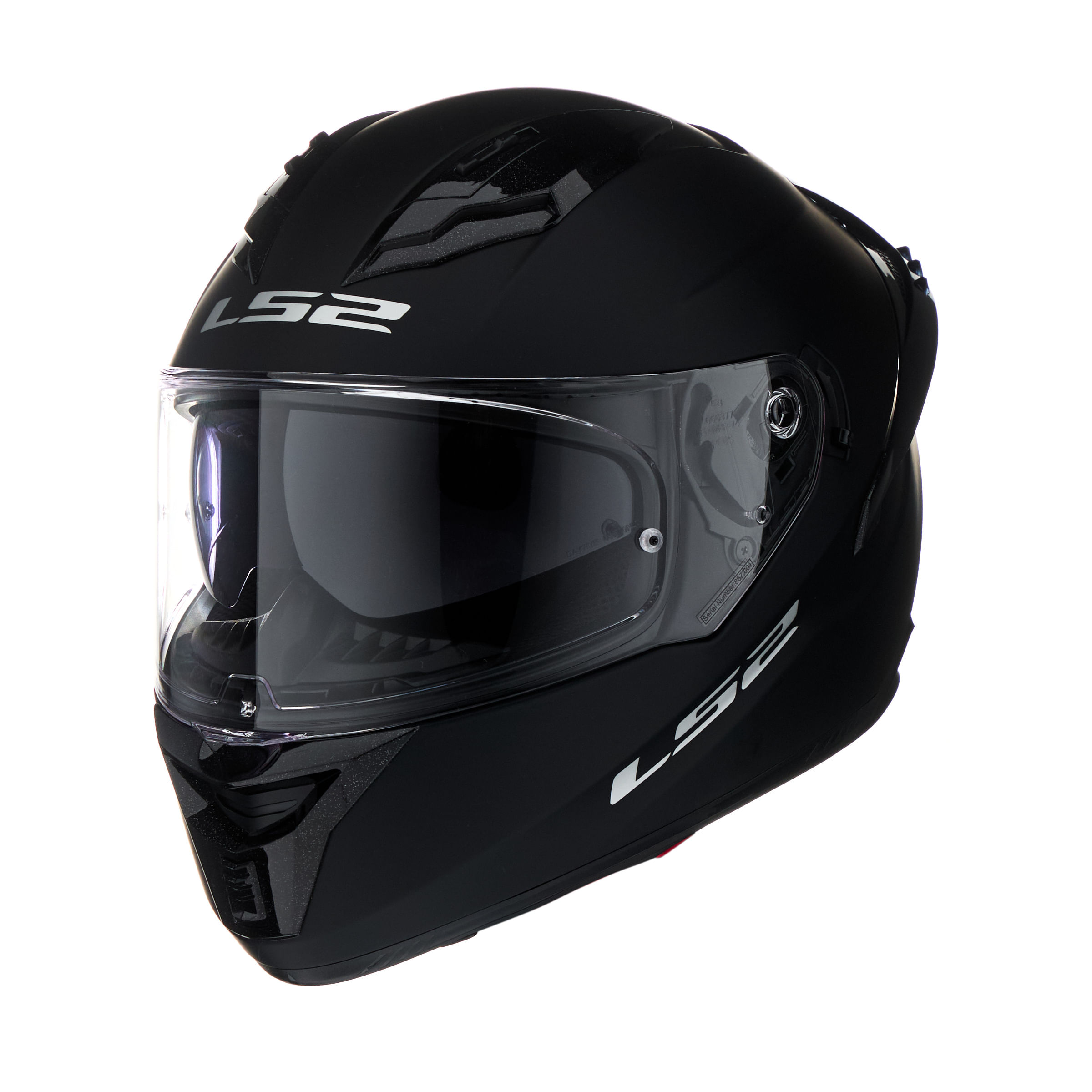 Casco LS2 806 Fusion Solid Negro / Mate
