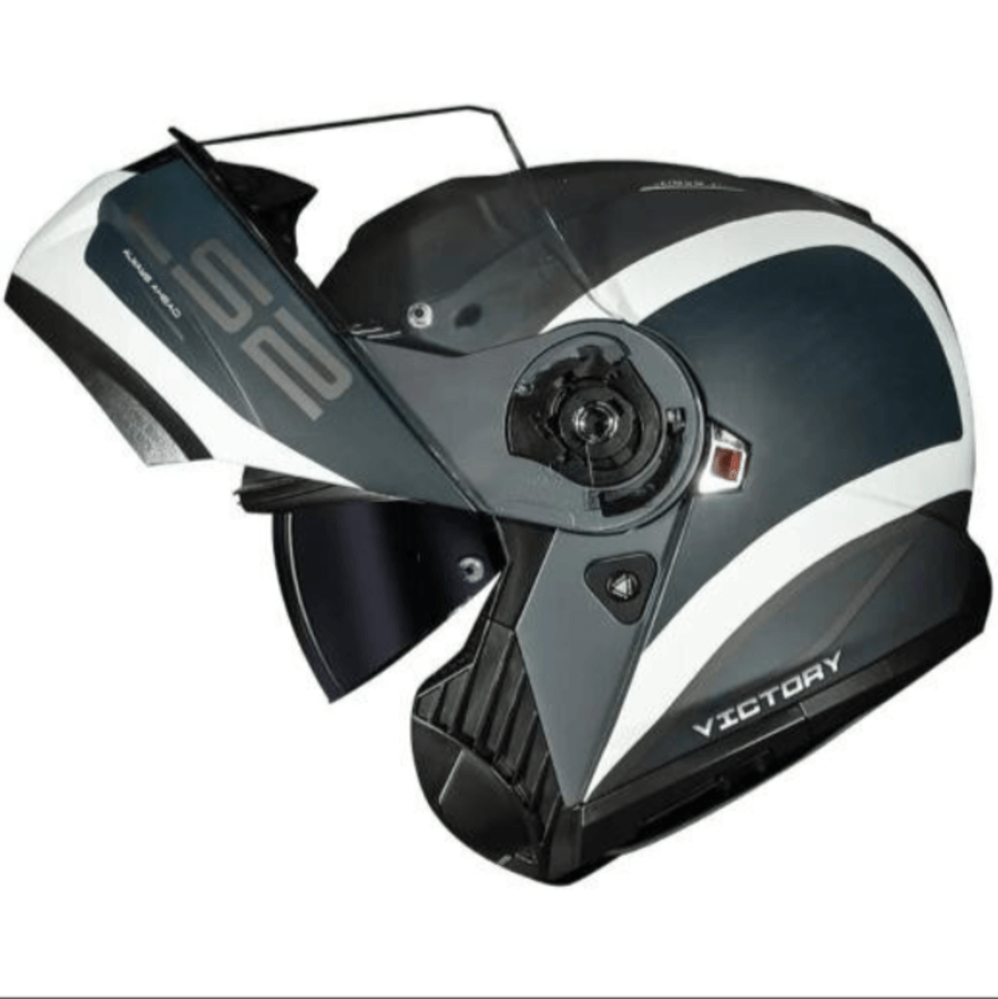 Casco LS2 908 Strobe II Victory Gris / Azul / Mate