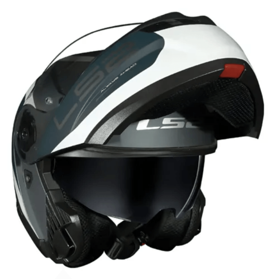 Casco LS2 908 Strobe II Victory Gris / Azul / Mate