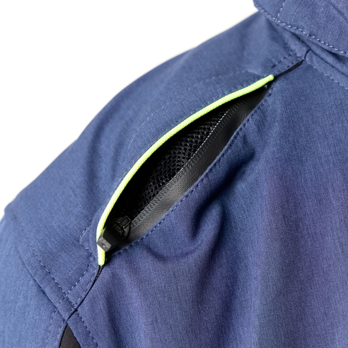Campera NTO Zip Hoddie Zero Evo Hombre Negro / Azul