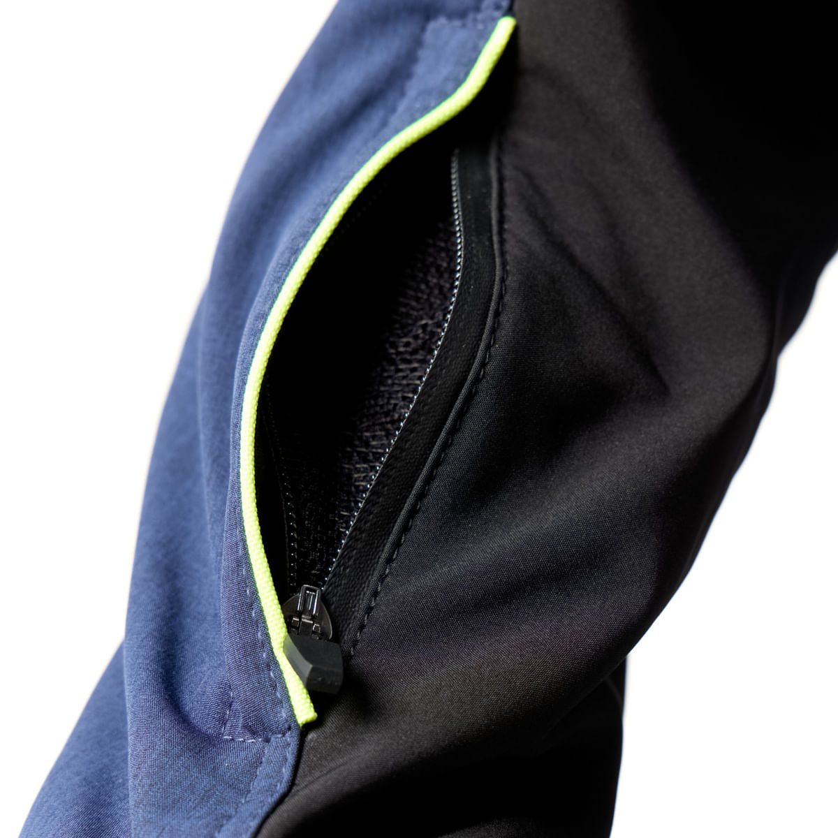 Campera NTO Zip Hoddie Zero Evo Hombre Negro / Azul