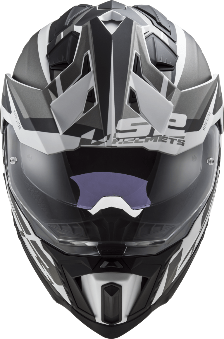 Casco LS2 701 Explorer Alter Negro / Blanco / Mate