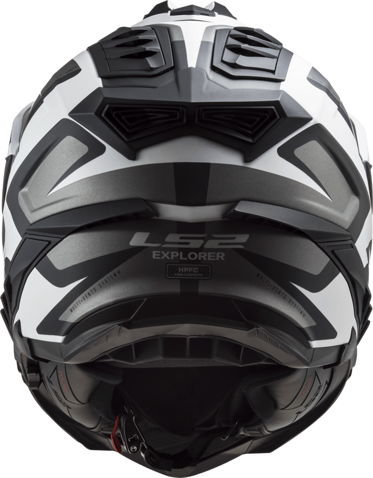 Casco LS2 701 Explorer Alter Negro / Blanco / Mate