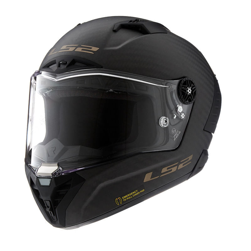 Casco LS2 805 Thunder Carbono Solid Negro / Mate