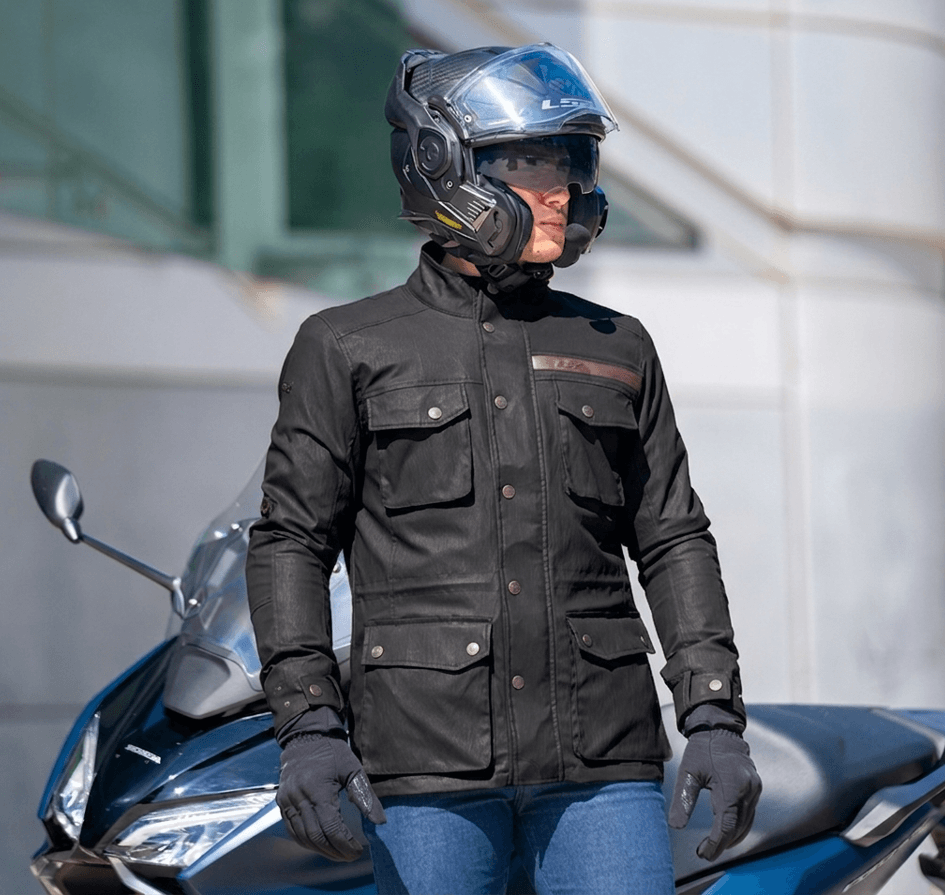 Campera LS2 Liberty Hombre Negro