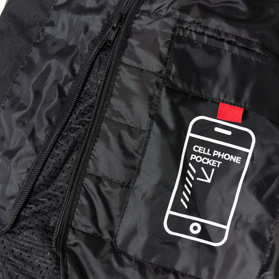 Campera Cordura NTO City Evo Mujer Negra