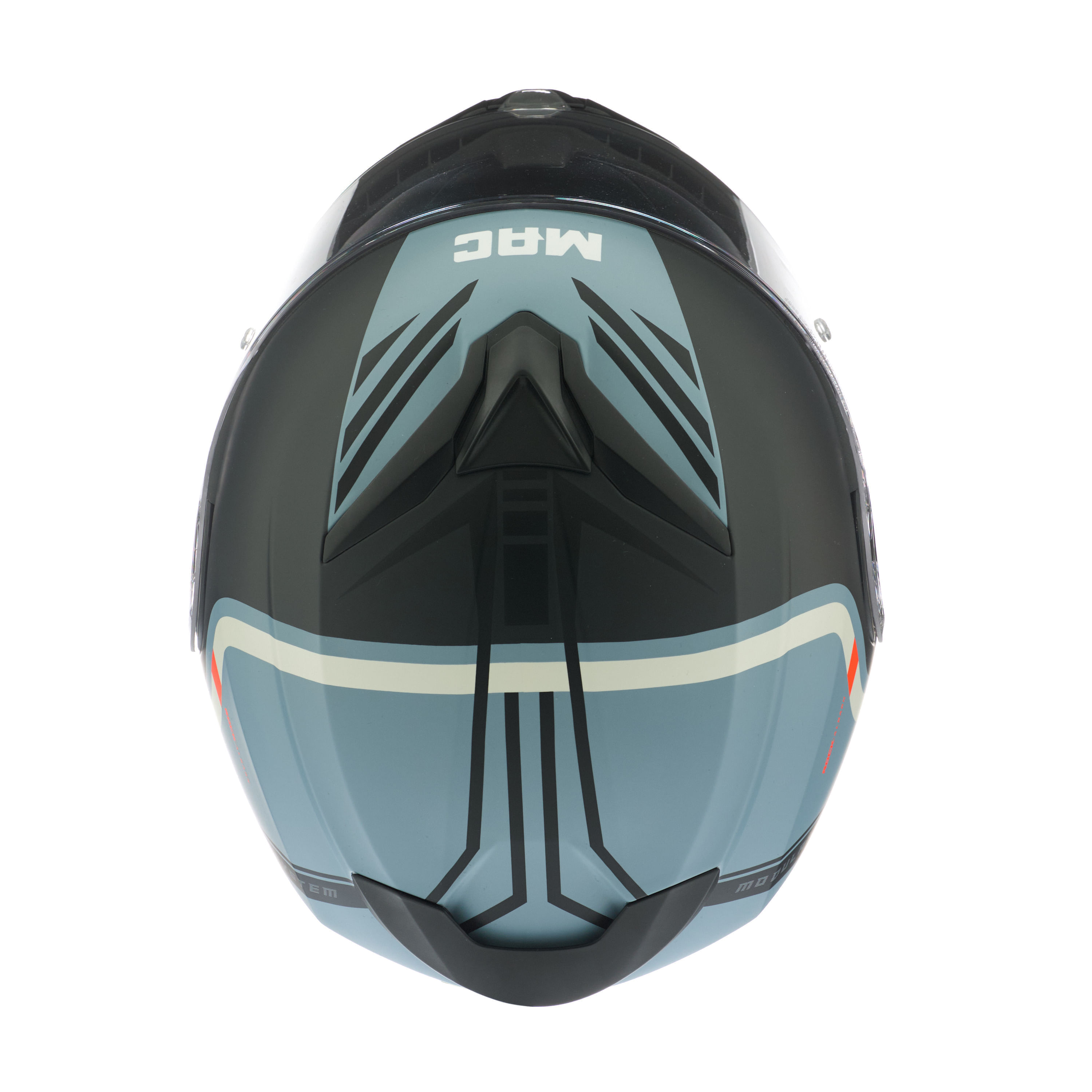 Casco MAC 908 Rock Albarn Negro / Gris / Mate