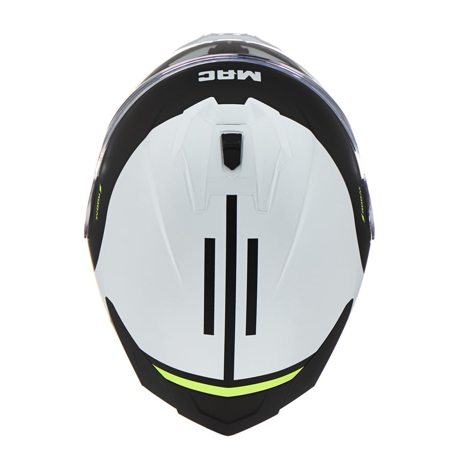 Casco MAC 070 Volt Rodak Negro / Blanco / Mate
