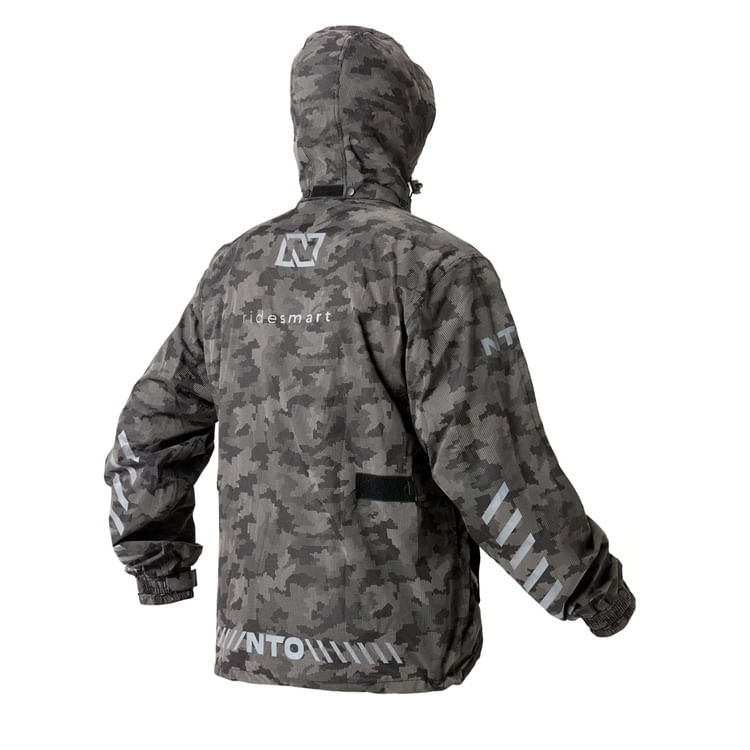 Campera NTO Rainproof Hombre Gris