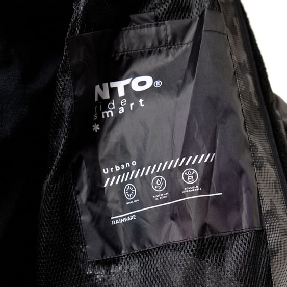 Campera NTO Rainproof Hombre Gris
