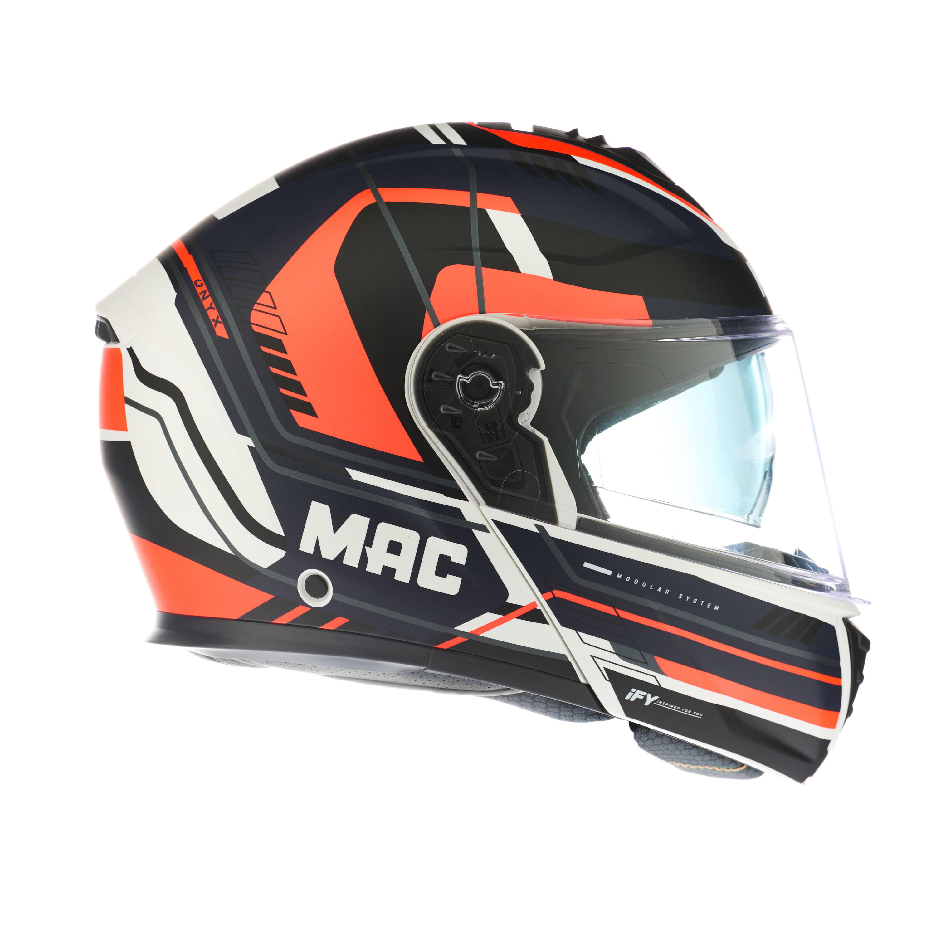 Casco MAC 917 Onyx Pulse Rojo / Azul / Mate
