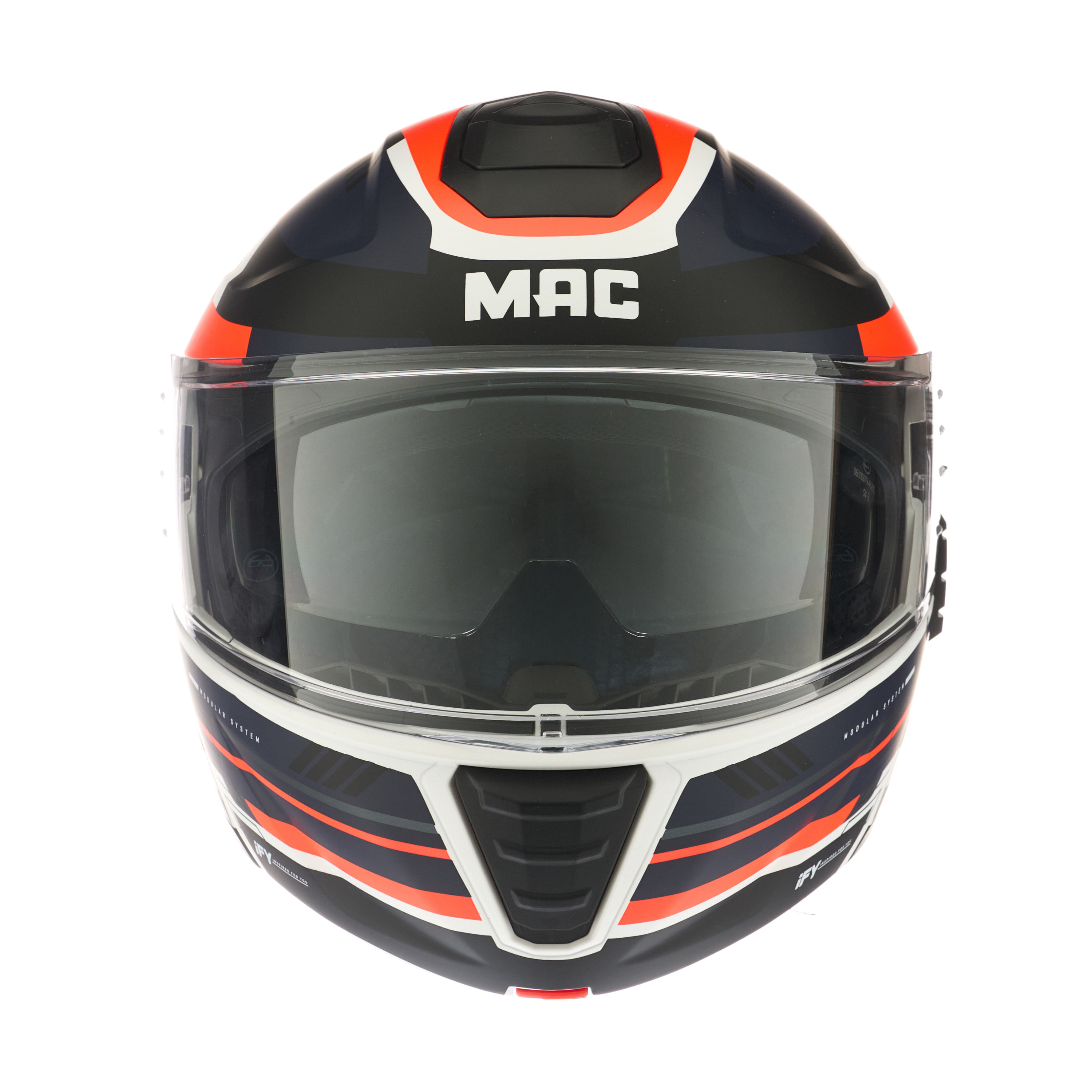 Casco MAC 917 Onyx Pulse Rojo / Azul / Mate