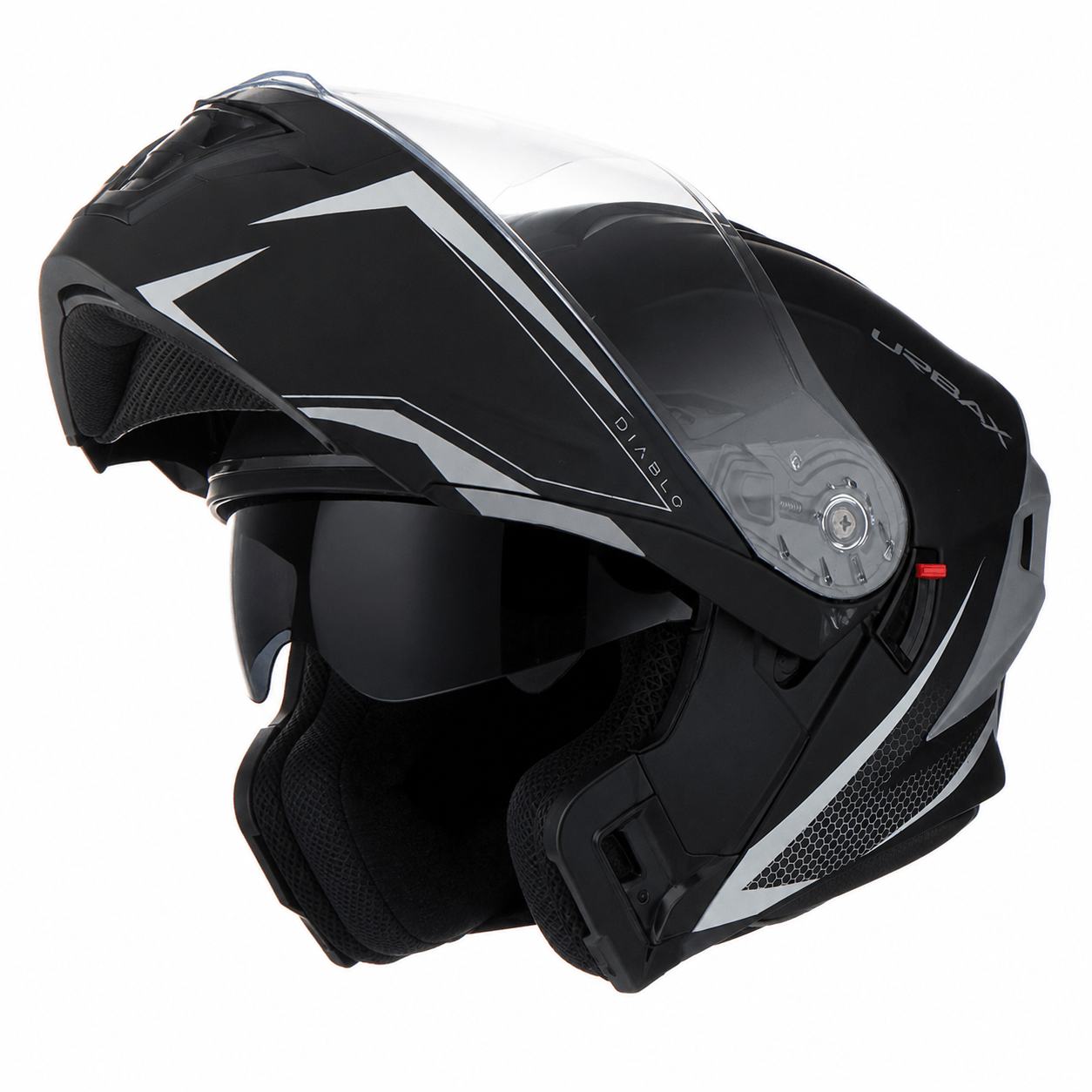 Casco Urbax 911 Atlas Diablo Negro / Gris / Mate