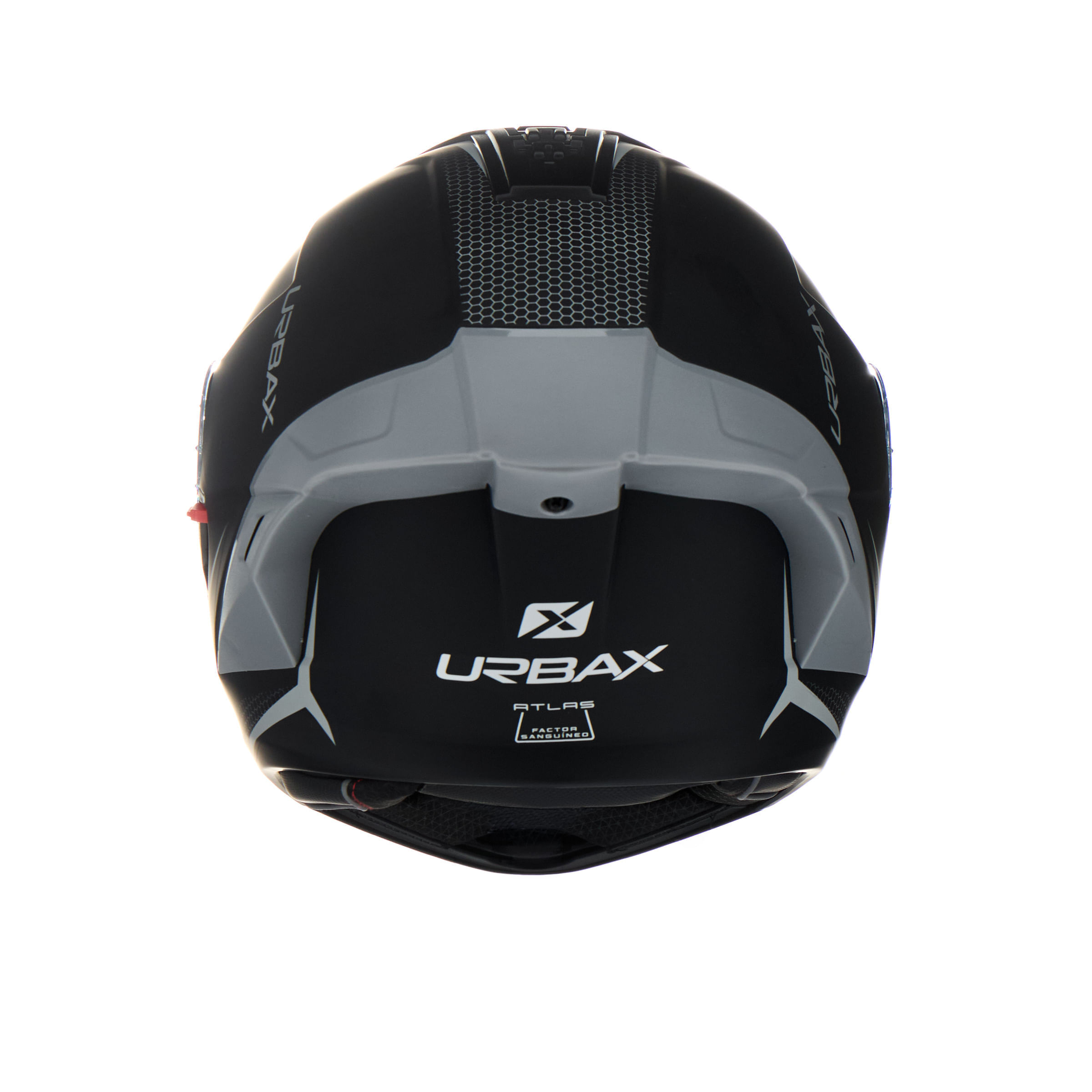 Casco Urbax 911 Atlas Diablo Negro / Gris / Mate