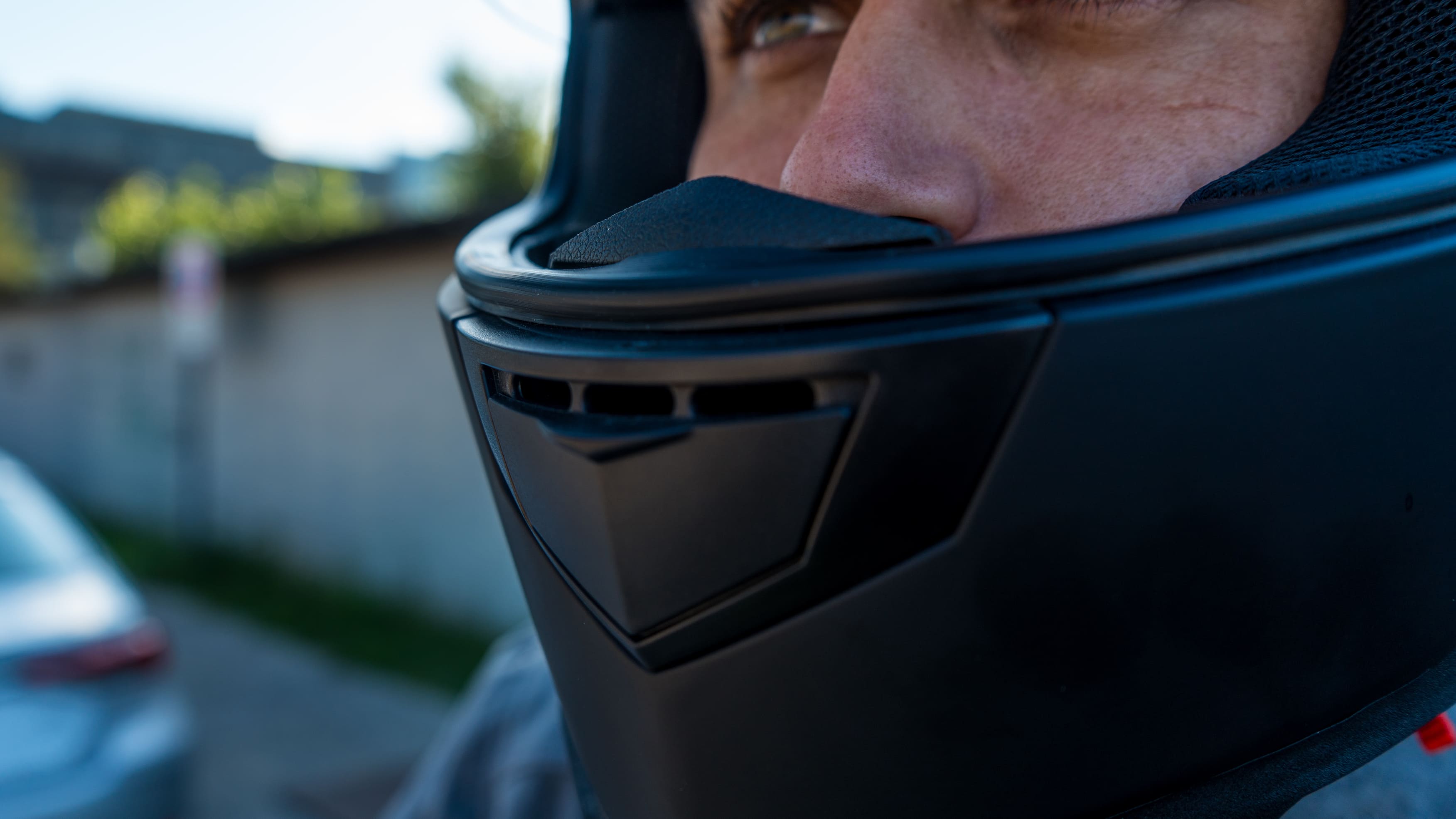 Casco Urbax 313 Ava Solid Negro / Mate