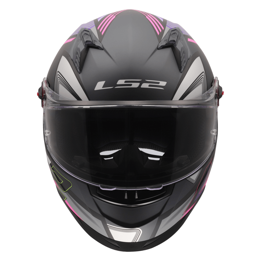 Casco LS2 816 Cosmos Cityrider Titanium / Violeta / Mate