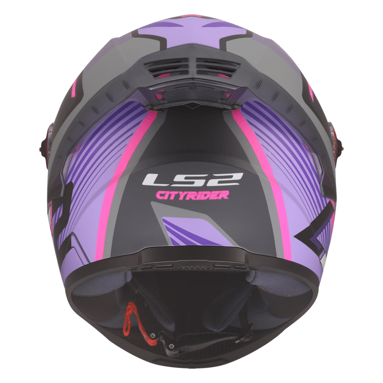 Casco LS2 816 Cosmos Cityrider Titanium / Violeta / Mate