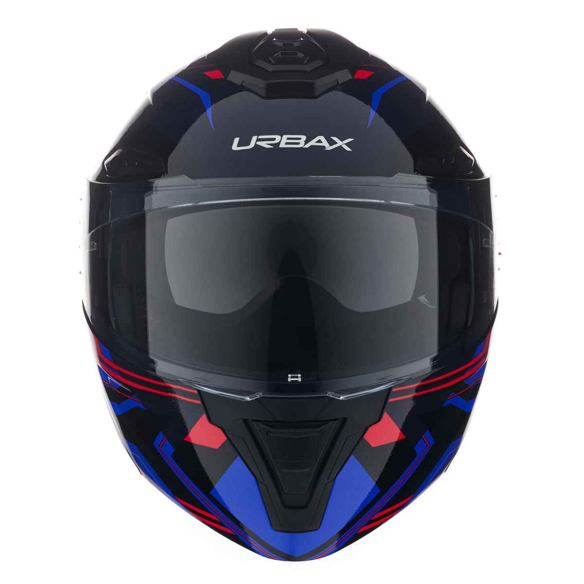 Casco Urbax 911 Atlas Duna Azul / Rojo / Brillo