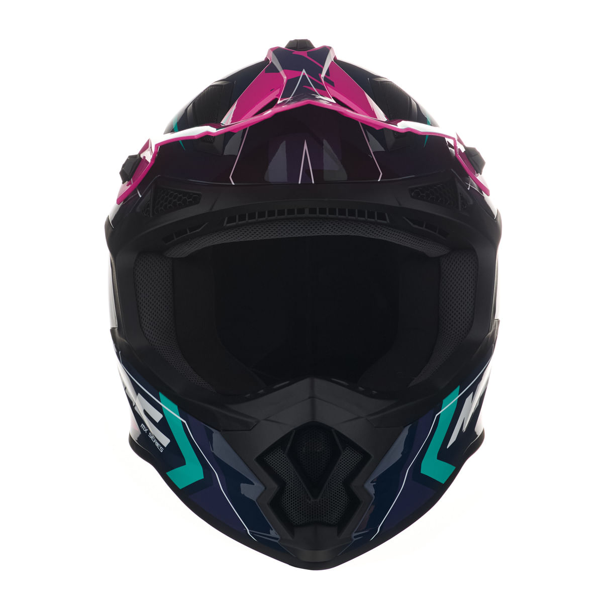 Casco MAC 609 Virtus Torken Rosa / Gris / Brillo