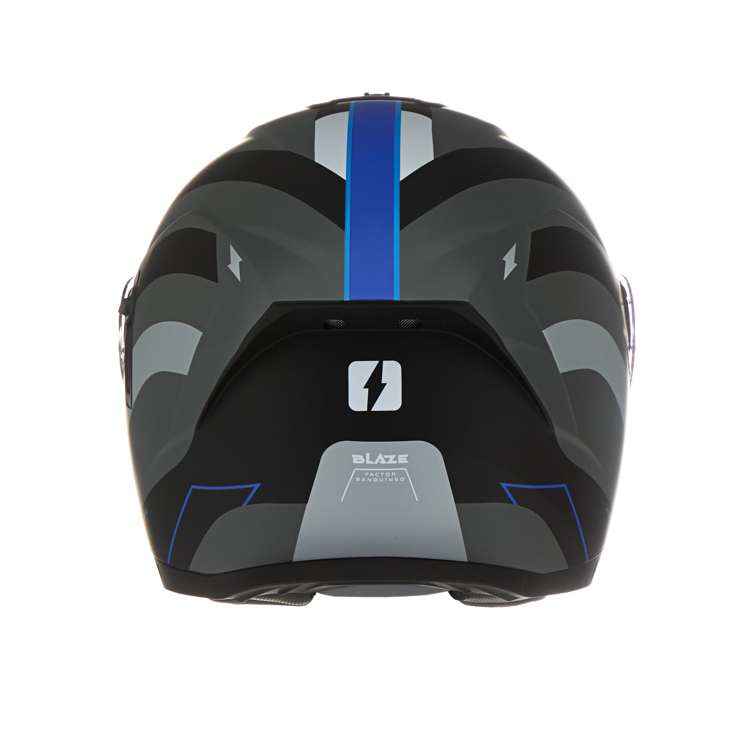 Casco MAC 166 Blaze Arkad Negro / Azul / Mate