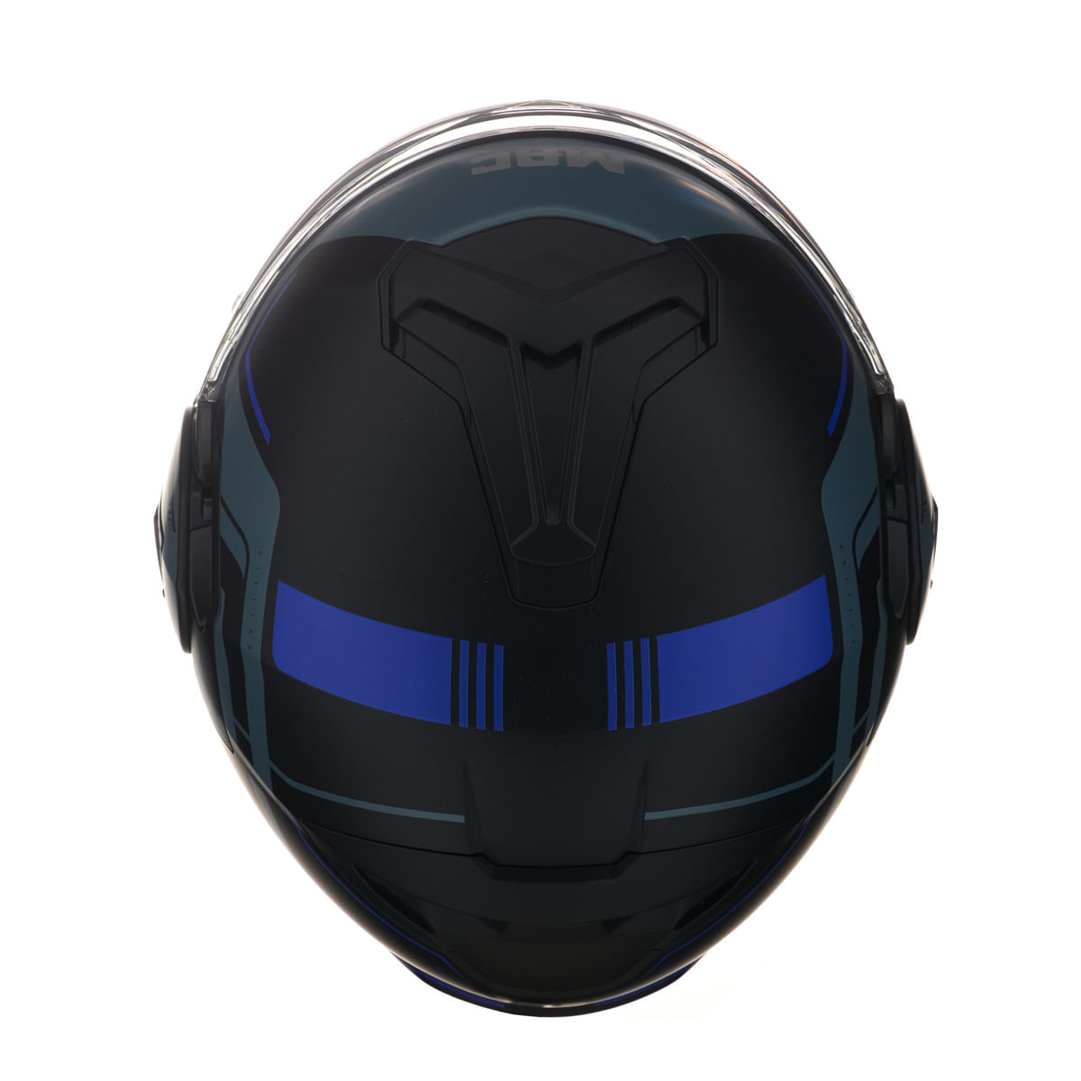Casco MAC 628 Eclipse Stellar Negro / Azul / Mate