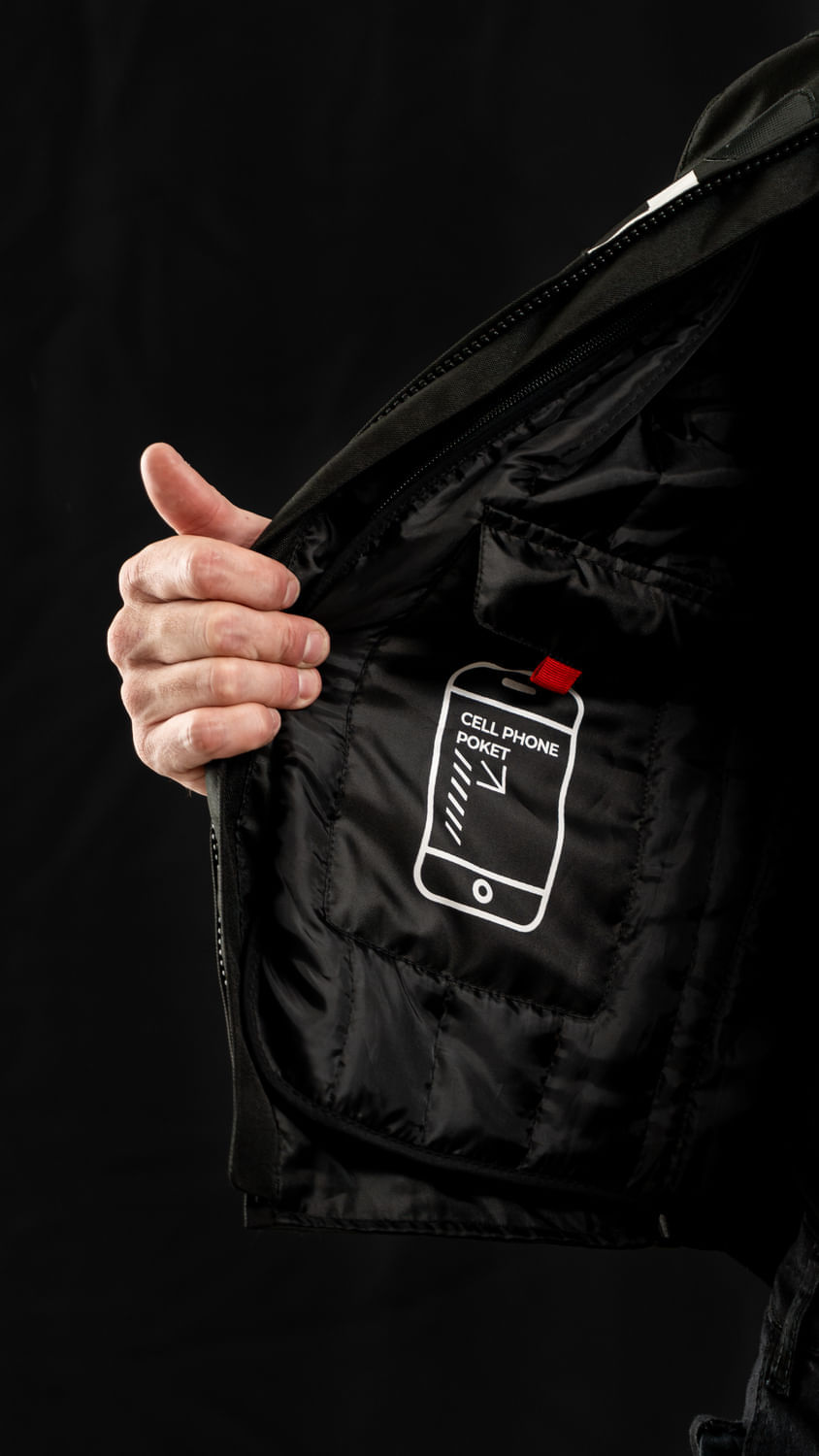 Campera NTO Striker Hombre Negro